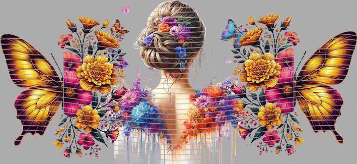 16oz Sunflower Girl-SU-274